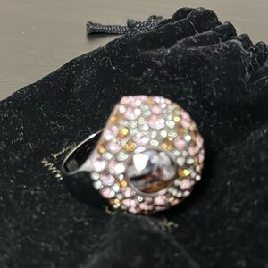 New Henri Bendel cocktail dome ring size 8 multicolor